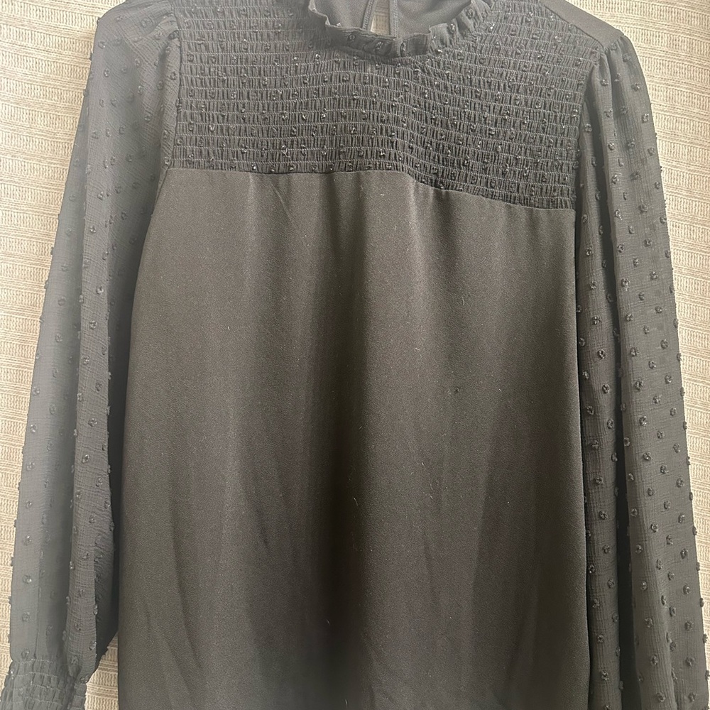 Chic Black Women's Blouse